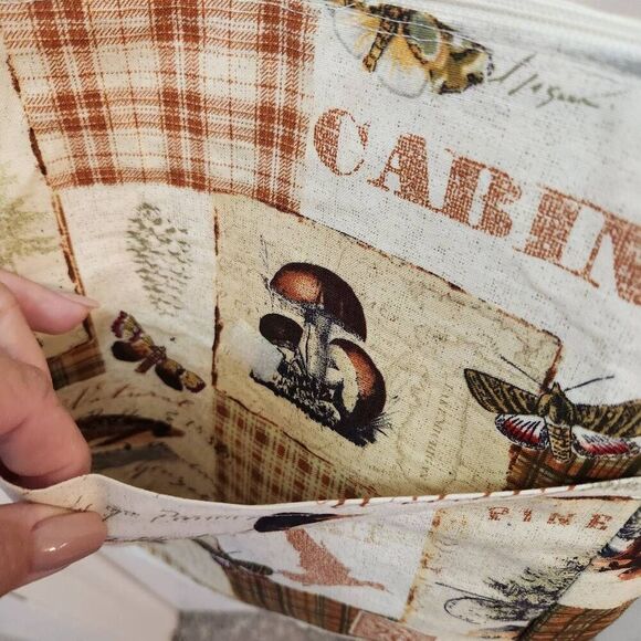 Carolyn Fraser Originals Outdoor cabin bag crossbody shoulder duck tree moose - Picture 12 of 13